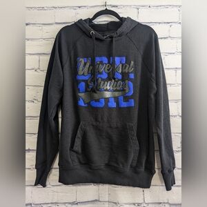 Universal Studios Quikflip Black Hoodie Backpack Men's or Women's Size Medium